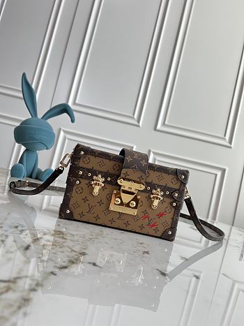  Louis Vuitton LV Trunk Petite Malle Monogram Reverse 20x12.5x6cm