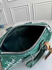 LOUIS VUITTON Monogram Heritage Keepall Bandouliere 25 M12684 25x15x11 cm - 4