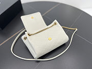 Saint Laurent Mini Nolita Crossbody in white size 18 X 13 X 6 cm - 4