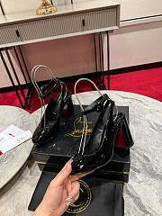 Christian Louboutin 85mm Miss Sab Patent Pumps  - 1