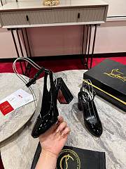 Christian Louboutin 85mm Miss Sab Patent Pumps  - 6