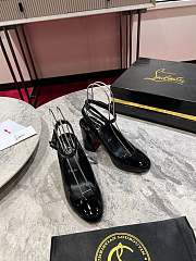 Christian Louboutin 85mm Miss Sab Patent Pumps  - 4