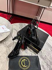 Christian Louboutin 85mm Miss Sab Patent Pumps  - 2