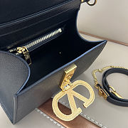 Valentino Garavani VSLING top handle bag in black  22x17x9 cm - 2