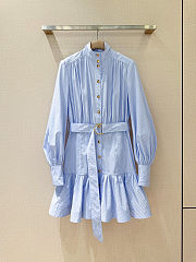 Zimmermann Memento Utility Mini Dress in a blue - 1