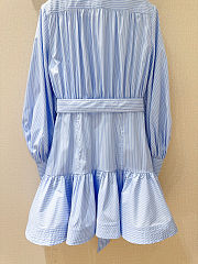 Zimmermann Memento Utility Mini Dress in a blue - 6
