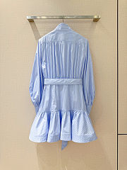 Zimmermann Memento Utility Mini Dress in a blue - 4