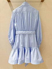 Zimmermann Memento Utility Mini Dress in a blue - 3