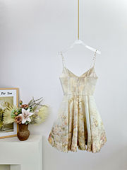 Zimmermann Memento Twist Front Mini Dress in a floral print - 6