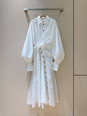 Zimmermann Rebellion Poplin mini dress in ivory cotton - 1