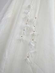 Zimmermann Natura linen and silk corset midi-dress in white - 5