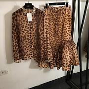 Zimmermann leopard-print shirt and Crush leopard-print paneled maxi skirt - 5