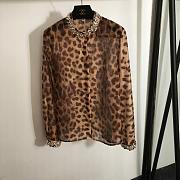 Zimmermann leopard-print shirt and Crush leopard-print paneled maxi skirt - 4
