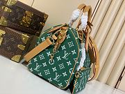 Louis Vuitton Calfskin Monogram Speedy P9 Bandouliere 30 in green M14077 - 2