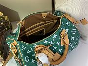 Louis Vuitton Calfskin Monogram Speedy P9 Bandouliere 30 in green M14077 - 5