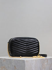 Saint Laurent logo-plaque crossbody mini bag 18×10×5cm - 6