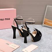 Miu Miu butterfly flower high heel 14cm - 6