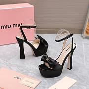 Miu Miu butterfly flower high heel 14cm - 4