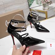 Christian Louboutin Black Patent Leather 10cm - 6