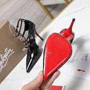 Christian Louboutin Black Patent Leather 10cm - 4
