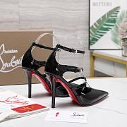 Christian Louboutin Black Patent Leather 10cm - 3