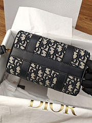  Dior Groove 20 bag in the Dior Oblique jacquard pattern 20.5 x 13.5 x 12 cm - 4