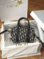  Dior Groove 20 bag in the Dior Oblique jacquard pattern 20.5 x 13.5 x 12 cm - 2