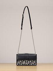 Dior 30 Montaigne East-West bag with chain 21x12x6 cm - 5