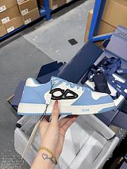 Dior B57 Dribble Lowtop Sneaker in light blue and white - 1