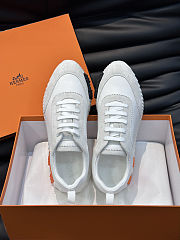 HERMES BOUNCING SNEAKER LOW SPORTS WHITE - 6