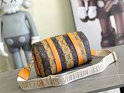 Louis Vuitton City Keepall Shoulder Bag Brown Leather 27x17x 13 cm - 4