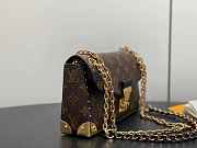 Louis Vuitton Trunkie handbag in Monogram 27×16×8cm - 6