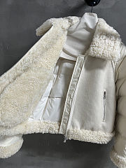 Moncler Rubrouk Patent Craquele Jacket  - 6