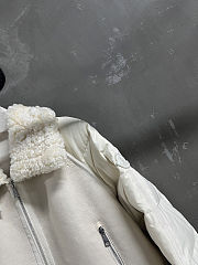 Moncler Rubrouk Patent Craquele Jacket  - 5