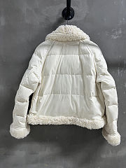Moncler Rubrouk Patent Craquele Jacket  - 2
