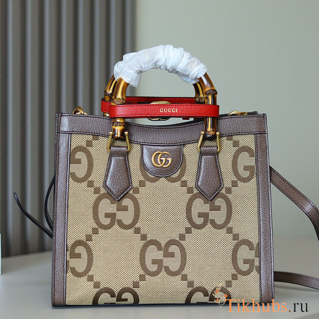 Gucci Gucci Diana jumbo GG shoulder bag 27*24*11cm - 1