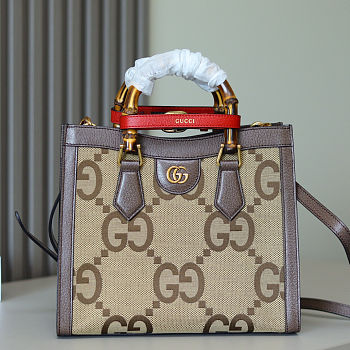 Gucci Gucci Diana jumbo GG shoulder bag 27*24*11cm