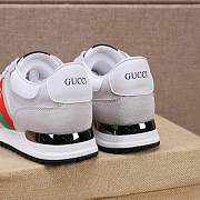 Gucci chunky sneaker with the signature green and red - 4