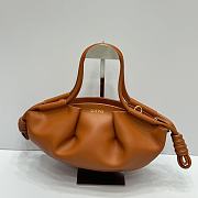 Loewe Paseo handbag in a brown leather finish 33×11×7cm - 1