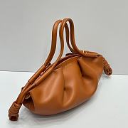 Loewe Paseo handbag in a brown leather finish 33×11×7cm - 5