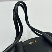  Loewe Paseo bag in black nappa calf leather 33×11×7cm - 3
