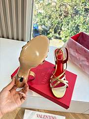 Valentino Garavani 105mm Fetishique cross-strap sandals  - 6