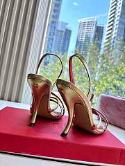 Valentino Garavani 105mm Fetishique cross-strap sandals  - 3