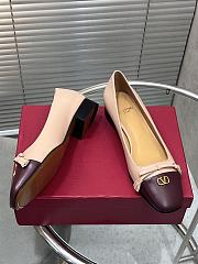 Valentino Valet Du Roi Ballet Flats in rose - 4