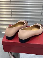 Valentino Valet Du Roi Ballet Flats in rose - 3