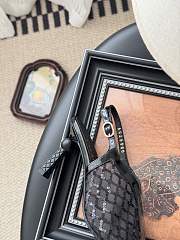 Chanel sequined mesh slingback sandals in black patent leather 8.5 cm - 2