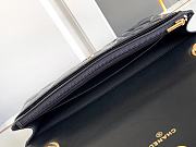 Chanel 24A black quilted patent chain around heart flap bag 15*24.5*4cm - 5