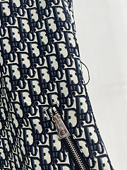 Christian Dior Dress Sleeveless Navy - 4