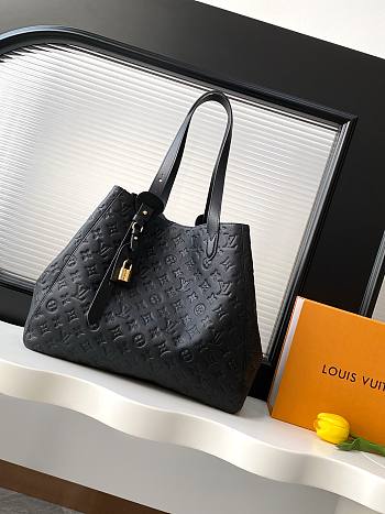 Louis Vuitton All In One MM tote bag in black 56.5x30.5x17 cm