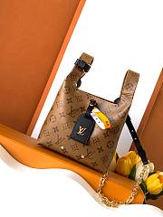 Louis Vuitton Monogram Reverse Atlantis BB Handbag Brown 17.0 x 17.0 x 7.0  - 1